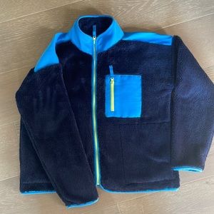 JCrew women’s sherpa jacket